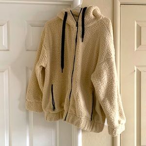 Aerie Sherpa Zip Sweatshirt brand new!